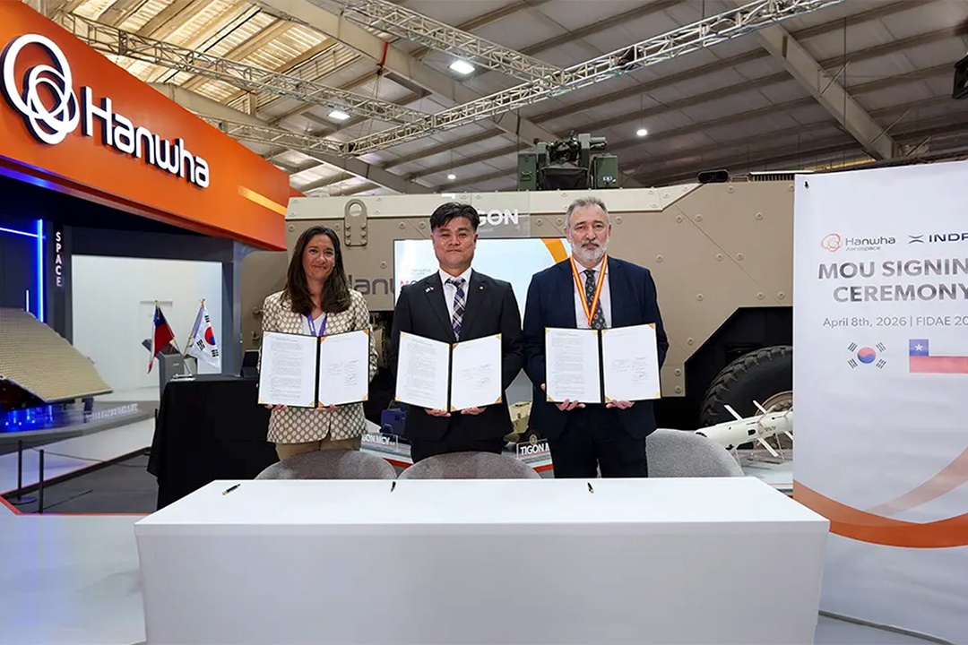 Hanwha Aerospace signs MOU with Indra Group for Latin American defense cooperation